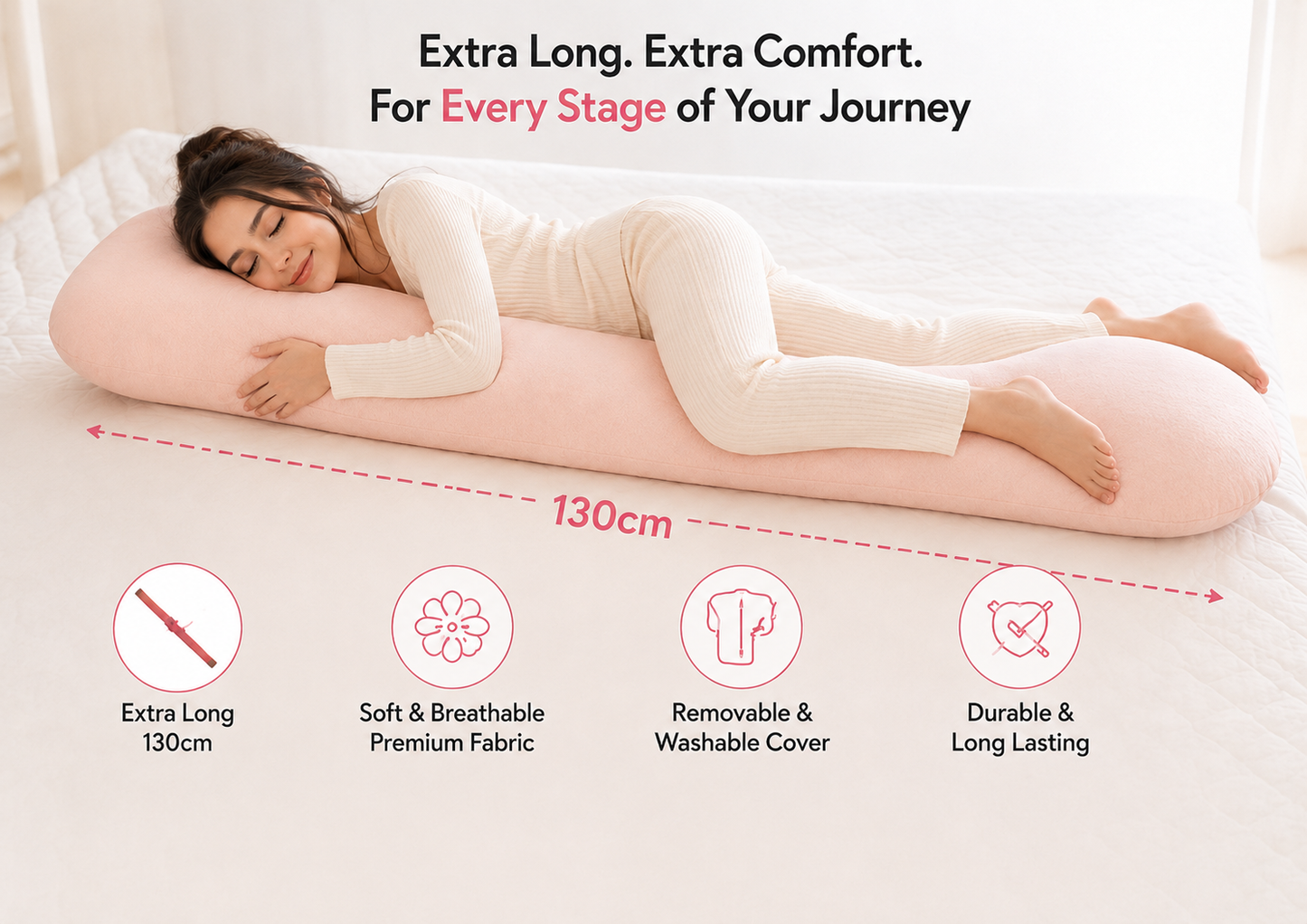 SideSnug™ Full Body Support Pillow