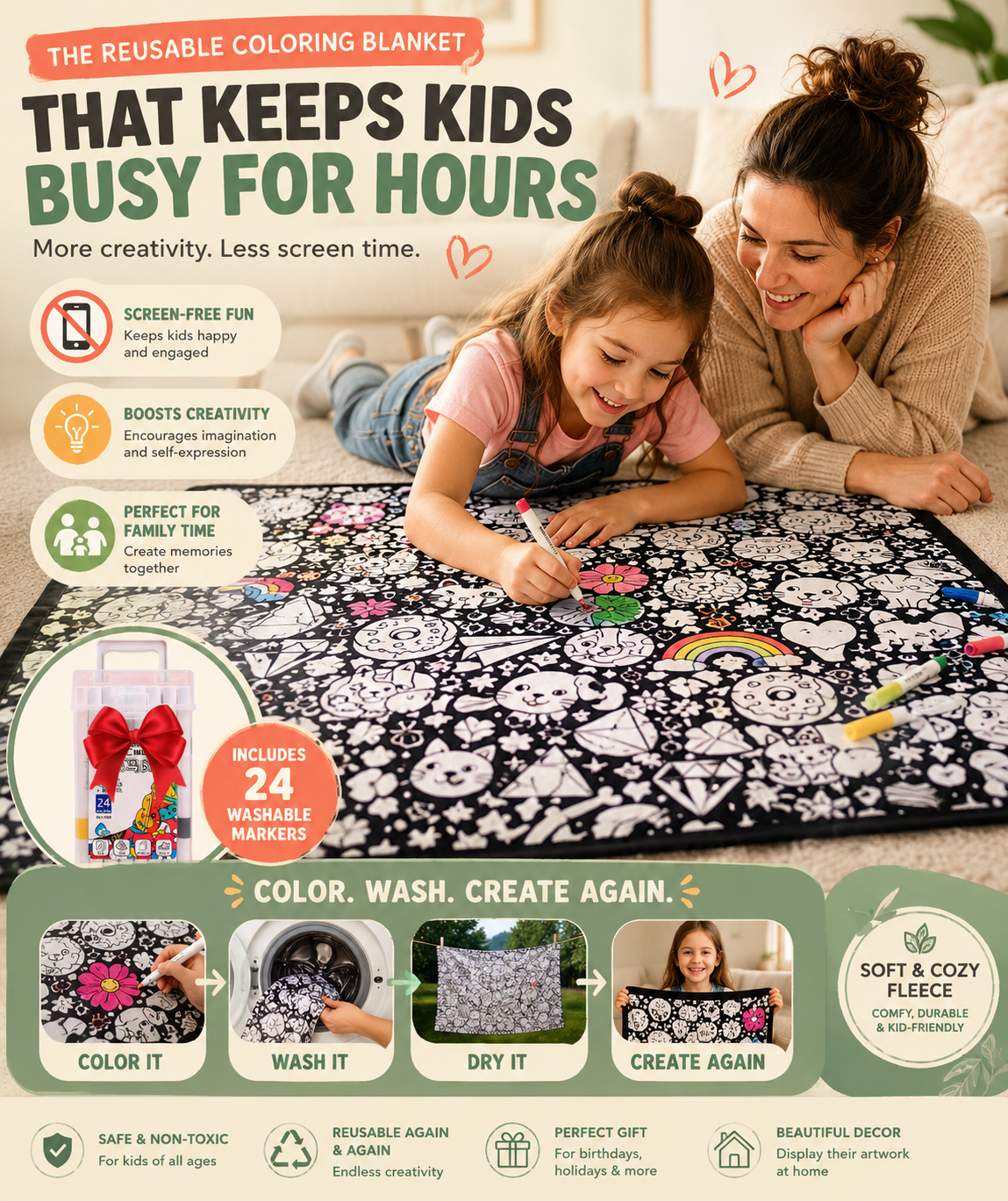 ColorMe Cozy™ Blanket