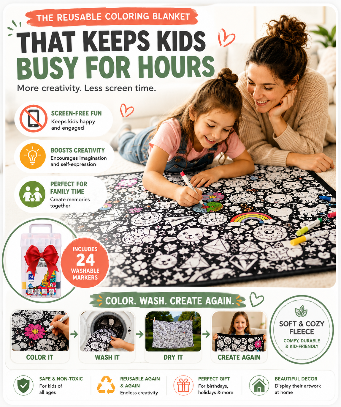 ColorMe Cozy™ Blanket