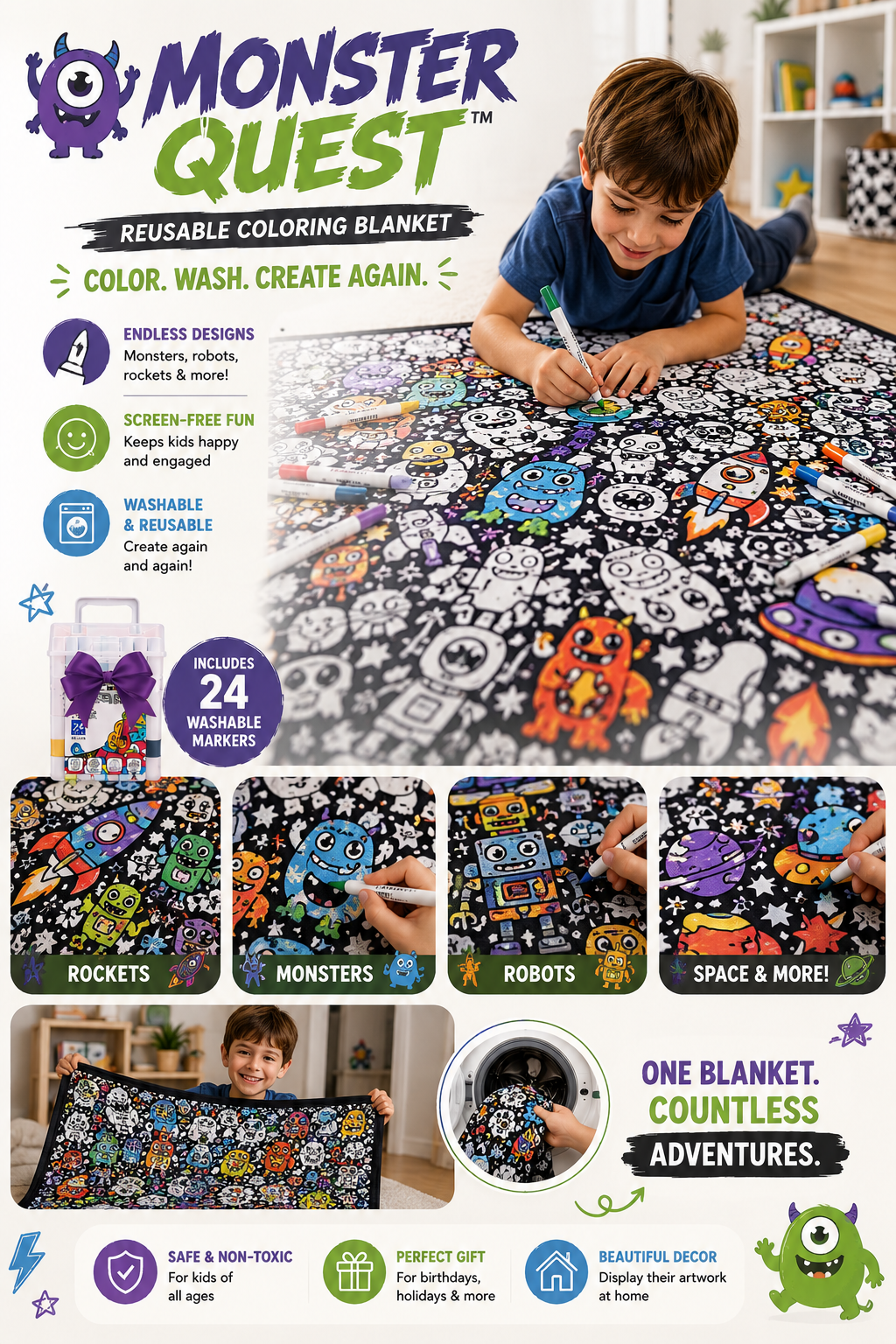 ColorMe Cozy™ Blanket