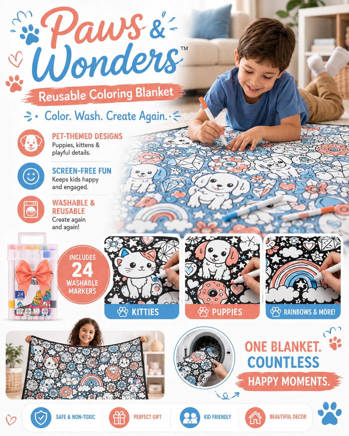 ColorMe Cozy™ Blanket