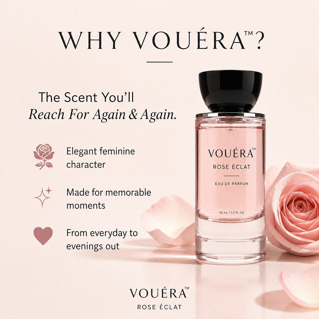 VOUÉRA™
ROSE ÉCLAT

EAU DE PARFUM